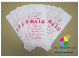 in túi giấy bánh mì giá rẻ hcm